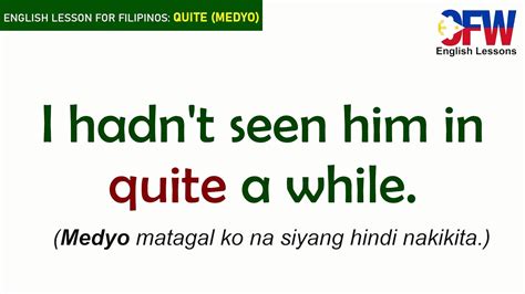 medyo matagal in english|Medyo in English: Definition of the Tagalog word medyo.
